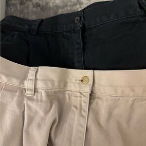 Women’s Black and Tan Pants